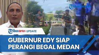 Gubernur Edy Rahmayadi Siap Perangi Begal di Medan, Pamerkan Aksi Satpol PP Gunakan Double Stick