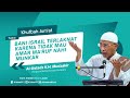 BANI ISRAIL TERLAKNAT KARENA TIDAK MAU AMAR MA'RUF NAHI MUNKAR || KHUTBAH JUM'AT, 2024 11 08