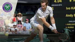 Andy Murray lobs Ivo Karlovic six times in one match