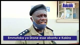 Emmotoka ya Drone esse abantu e Kakira