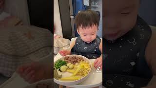 大恆吃飯日記23/06/13 #baby #babyboy #blw #cute #cutebaby #吃播 #吃播vlog #babyvideos #babyshorts