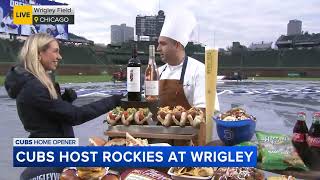 Food options for Chicago Cubs fans at Wrigley Field