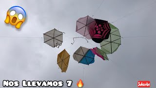 Volando Chichigua 🔥 Nos Llevamos 7 Chichigua Haciendo Guiso Lajiando 😱 Papalote O Cometa