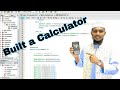 Built a Calculator using JAVA.