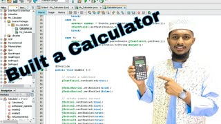Built a Calculator using JAVA.