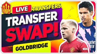 VARANE for VAN De BEEK Transfer Swap? Man Utd Transfer News