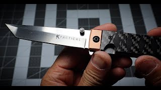 K-Tactical Folding Katana Samurai Pocket Knife