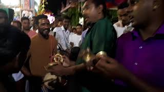 Ourvalam (entering kovil) at Sri Kannanour Mariammen Kovil Albion Dock Port-Louis 2018