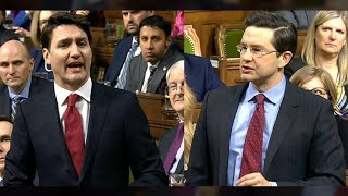 Justin Trudeau, Pierre Poilievre get into heated debate about balancing of the budget