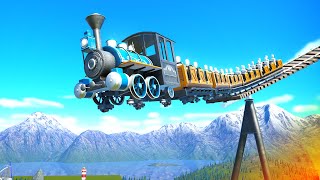 DONT RIDE IT YET! Building a new coaster in Planet Coaster!! (epic)
