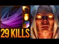 29 KILLS!! INSANE INVOKER vs GRANDMASTER EMBER SPIRIT MID | Dota 2 Invoker