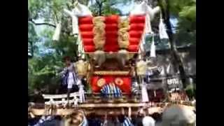 2013年 石切神社夏季大祭 芝太鼓台