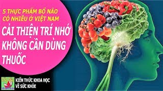 Cải thiện trí nhớ không cần dùng thuốc - Kiến Thức Khoa Học Về Sức Khỏe