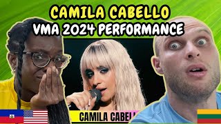 REACTION TO Camila Cabello - Live Performance at MTV VMAs 2024 | FIRST TIME WATCHING