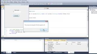 Function Tutorial - VB.Net - Create an Enemy (Pt 4)
