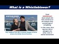 what is a whistleblower