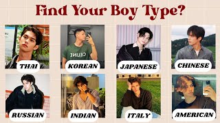 What's Your Boy Type 😍👀 | Fun Personality Quiz ✨ | @quizgalaxtopia