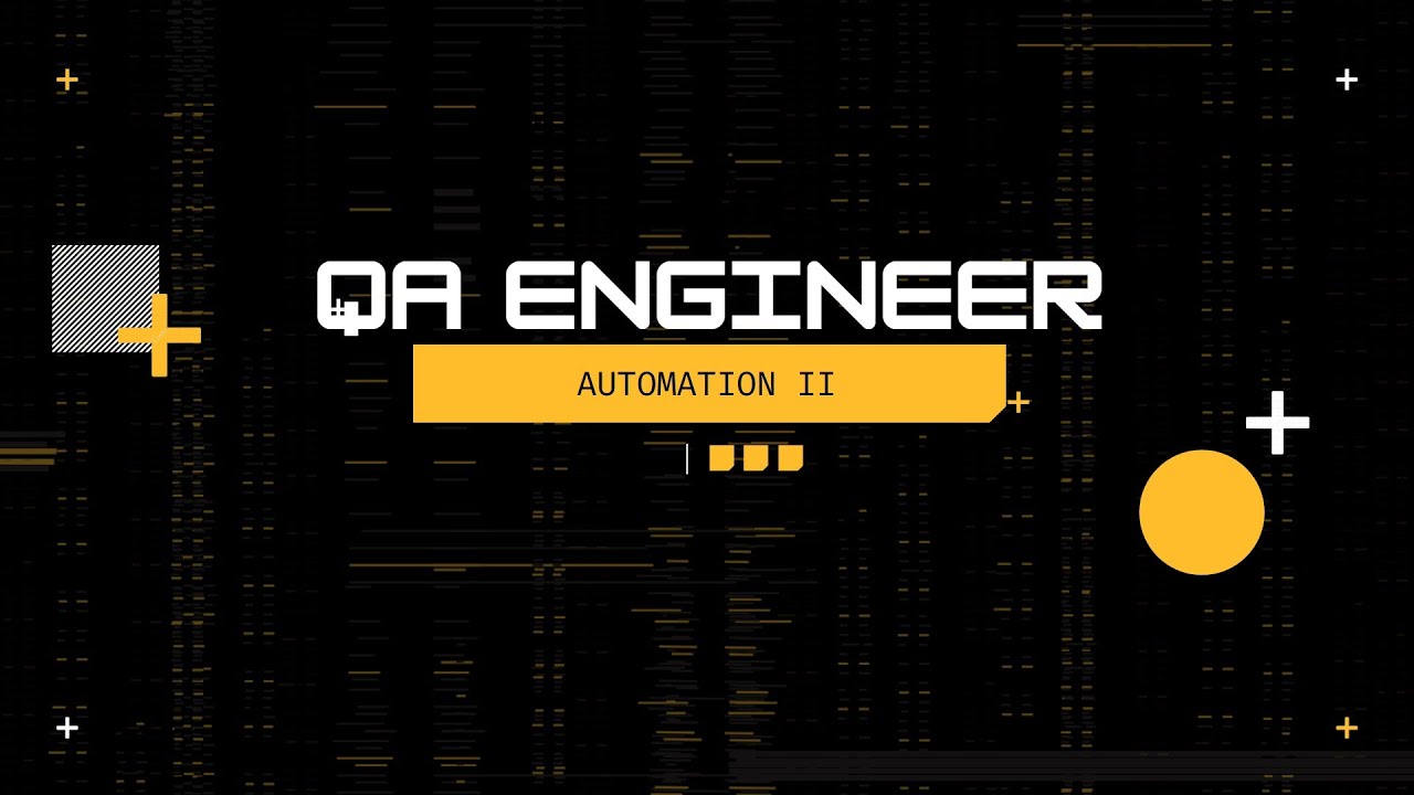 Curso De Qa Engineer Automation Ii Youtube