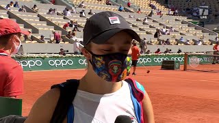 Ashleigh Barty: 2021 Roland Garros First Round Win Interview