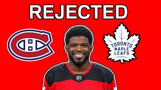 HABS & LEAFS REJECTED PK SUBBAN? Montreal Canadiens News & Trade Rumors - PK Subban Retired 2022 NHL