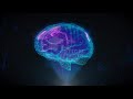 A rotating 3D AI Artificial Intelligence digital brain. Download stock footage