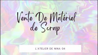 Vente de Matériel de Scrap suite #scrap #ventescrap