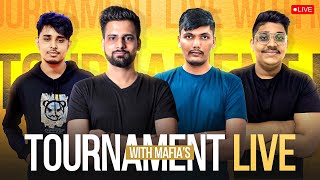 AAJ HONGE QUALIFY || TOURNAMENT LIVE WITH THE MAFIAS || FT.FOZYAJAY IS LIVE