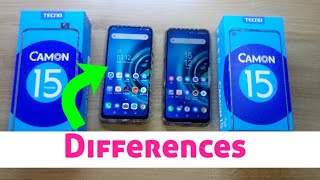 Tecno Camon 15 Premier Vs  Camon 15, The Differences