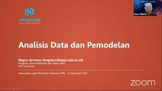 ANALISIS DATA DAN PEMODELAN (workshop Big Data BPS)