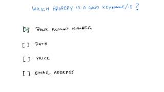 Choosing Keys - Developing Scalable Apps with Java