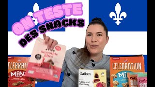 ON TESTE DES SNACKS QUÉBÉCOIS!!