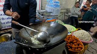 Dry Cabbage Manchurian | Indore Street Food #indianfood