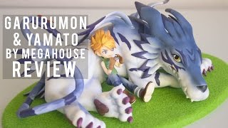 Garurumon \u0026 Ishida - Digimon Adventure | Megahouse review