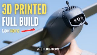 How to Build a 3D Printed Fixed-Wing UAV? | Talon 1400 Build