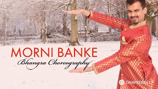 MORNI BANKE | Dance Cover in the snow | Punjabi Bhangra Bollywood dance in Belgium