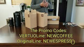 REVIEW of Nespresso VertuoLine Bundle, 200 Capsule Welcome Pack \u0026 More