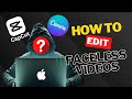How to edit FACELESS videos with CAPCUT like a PRO