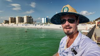 Peaceful Walk on North Clearwater Beach | White Sand, Gulf Breeze & Coastal Vibes.
