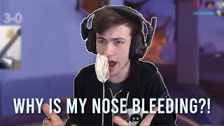 Losing to a nosebleed..