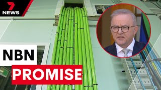 Anthony Albanese commits $3 billion to Australia’s NBN if Labor wins 2025 federal election | 7NEWS