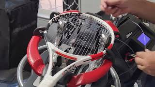 Babolat Pure Strike 18x20 step by step stringing instructions