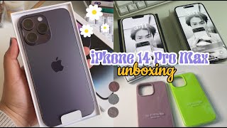 iPhone 14 Pro Max - Deep Purple 💜 - Unboxing | MagSafe Accessories