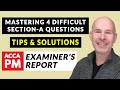 Mastering 4 Difficult ACCA PM Questions - Tips And Solutions  | Section-A ACCA PM