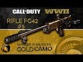 Call Of Duty WW2 - (GOLD Camo) #5 Rifle FG42 Easy Guide - Easy Headshots