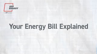 Your Electricity Bill Explained