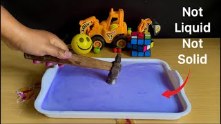 How to make non-Newtonian fluid from starch and water 💦