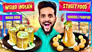 I Tried India’s Most Weird Street Food 😱 *MAGGI DOSA*
