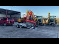 Indespension Challenger scissor lift trailer