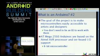 Android Builders Summit 2013 - The Android Open Accessory Development Kit