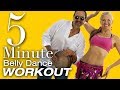 Belly Dance Fitness CALORIE BURN Shimmy Challenge - Jensuya Belly Dance